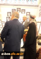 حضور پرشور مسئولین و پیشکسوتان و مدیران در غرفه ی دانشگاه فرهنگیان اردبیل