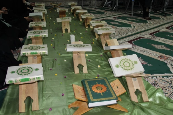 برگزاری آئین غبارروبی در نمازخانه پردیس به مناسبت شروع ماه مبارک رمضان