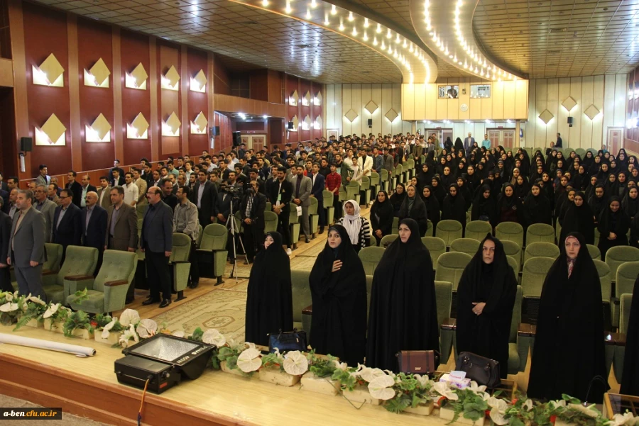 آیین تجلیل از اساتید، نومعلمان و دانشجومعلمان دانشگاه فرهنگیان استان اردبیل