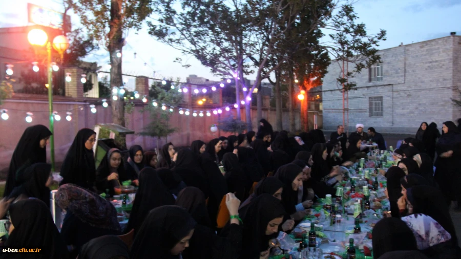 مراسم افطاری