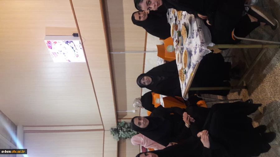 حضور سرپرست پردیس در افطاری دانشجومعلمان خوابگاهی پردیس