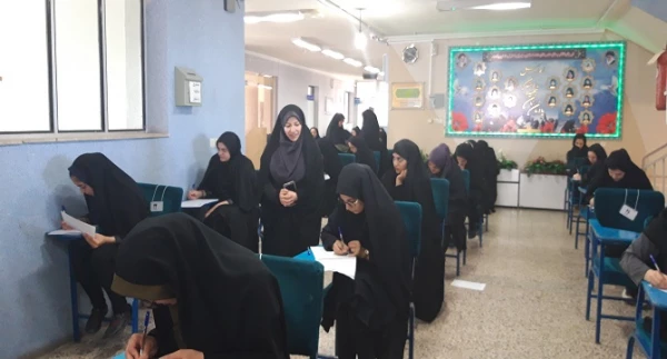 آغاز امتحانات نیمسال دوم سال تحصیلی 98-97 پردیس بنت الهدی صدر اردبیل