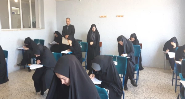 آغاز امتحانات نیمسال دوم سال تحصیلی 98-97 پردیس بنت الهدی صدر اردبیل