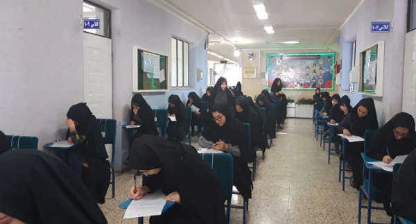آغاز امتحانات نیمسال دوم سال تحصیلی 98-97 پردیس بنت الهدی صدر اردبیل