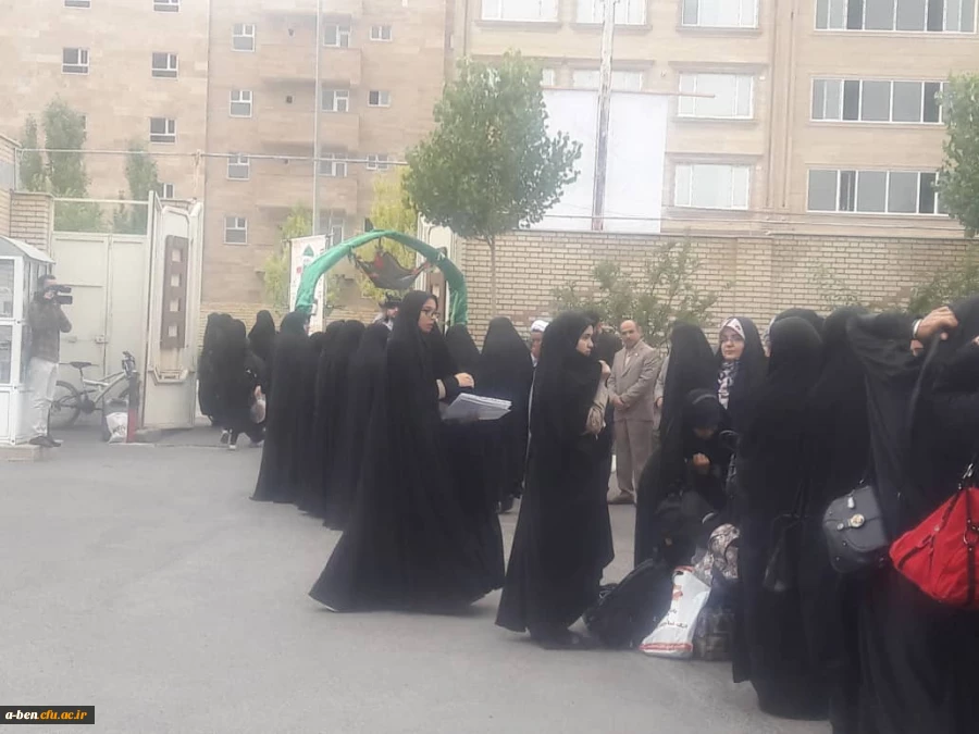 اعزام دانشجومعلمان پردیس به اردوی راهیان نور شمالغرب