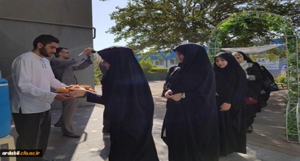 مراسم افتتاحیه اردوهای جهادی دانشگاه فرهنگیان استان اردبیل