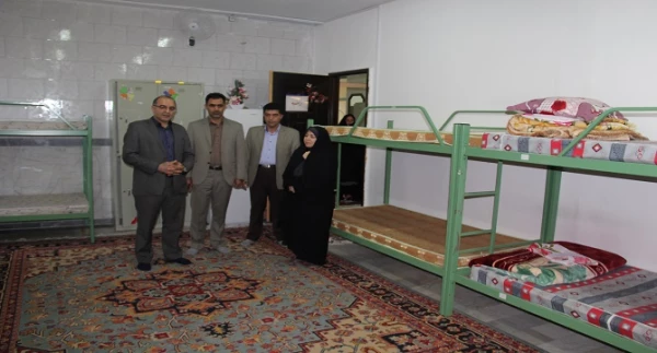 بازدید سرپرست مدیریت امور پردیس های استان از سرا