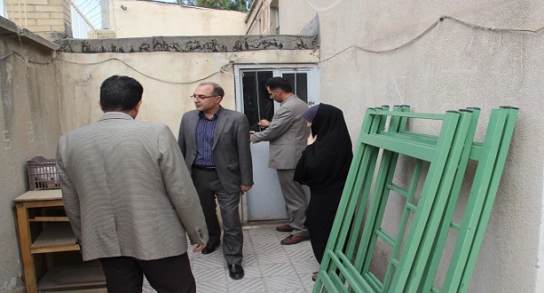 بازدید سرپرست مدیریت امور پردیس های استان از سرا