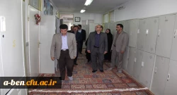 بازدید سرپرست مدیریت امور پردیس های استان از سرا