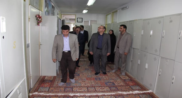 بازدید سرپرست مدیریت امور پردیس های استان از سرا
