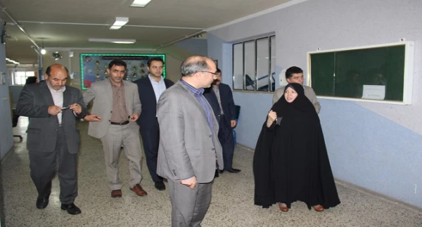 بازدید سرپرست مدیریت امور پردیس های استان از سرا