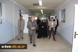 بازدید سرپرست مدیریت امور پردیس های استان از سرا