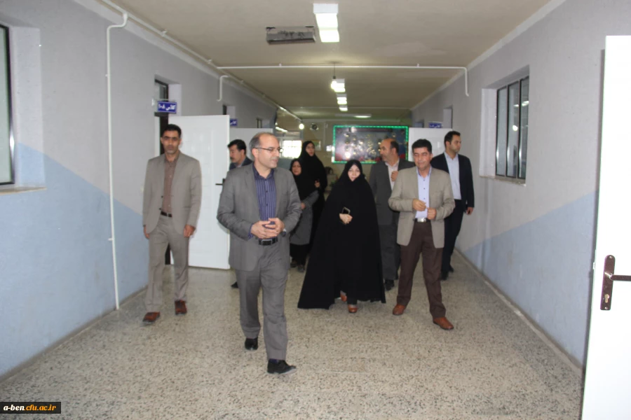 بازدید سرپرست مدیریت امور پردیس های استان از سرا