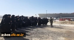 حضورپرشور دانشجومعلمان پردیس در نمایشگاه رزمی فرهنگی والفجر8