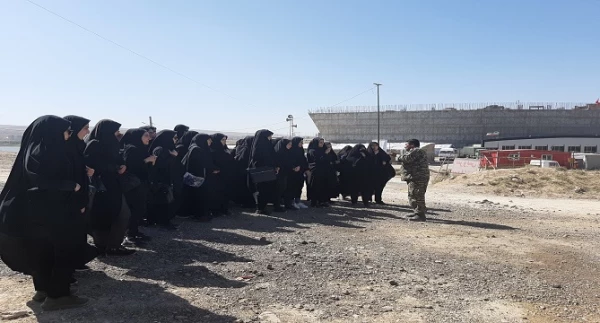 حضورپرشور دانشجومعلمان پردیس در نمایشگاه رزمی فرهنگی والفجر8