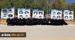 حضورپرشور دانشجومعلمان پردیس در نمایشگاه رزمی فرهنگی والفجر8