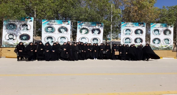 حضورپرشور دانشجومعلمان پردیس در نمایشگاه رزمی فرهنگی والفجر8