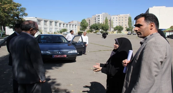 بازدید سرپرست مدیریت امور پردیس های استان از فضای رفاهی، اداری و آموزشی پردیس 