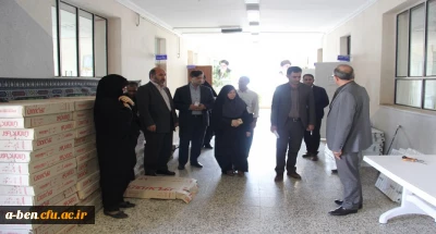 بازدید سرپرست مدیریت امور پردیس های استان از فرایند اجرایی تغییر سیستم گرمایشی پردیس 