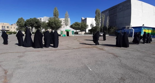 تأتر خیابانی « هم نوا با حضرت رباب (ع) » 