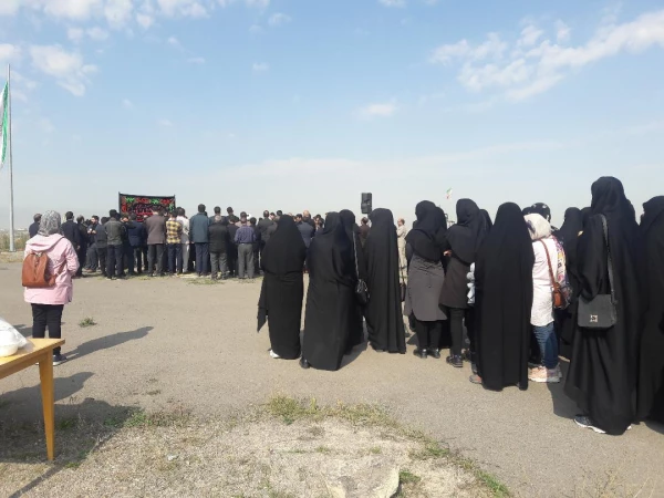  پیاده روی اربعین حسینی مزار تا مزار 