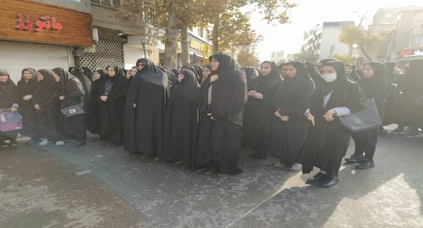 شرکت دانشجومعلمان، اساتید و کارکنان پردیس در راهپیمایی مردمی اردبیل در محکومیت آشوبگران 