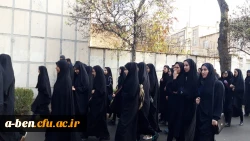 شرکت دانشجومعلمان، اساتید و کارکنان پردیس در راهپیمایی مردمی اردبیل در محکومیت آشوبگران 