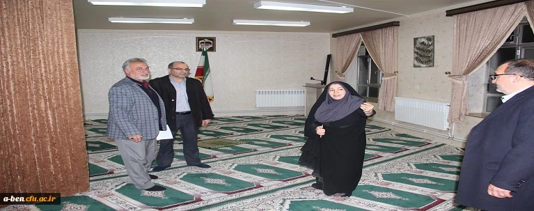 بازدید اعضای هیات مدیره بنیاد خیرین حامی دانشگاه فرهنگیان اردبیل از پردیس بنت الهدی صدر 