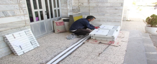 افتتاح طرح سیستم گرمایشی پردیس بنت الهدی صدر 