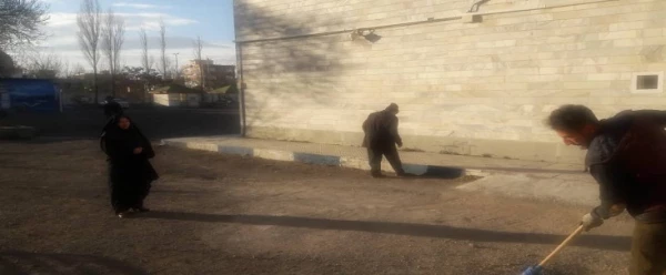 آغاز عملیات اجرایی اسفالت محوطه پردیس 