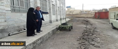 آغاز عملیات اجرایی آسفالت محوطه پردیس 