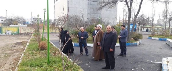 سرپرست مدیریت امور استان و هیات همراه وی از روند اجرایی پروژه بازدید کردند