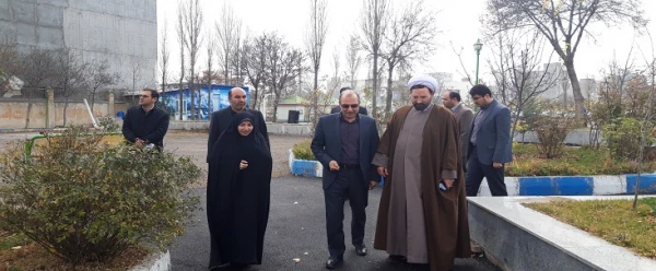 سرپرست مدیریت امور استان و هیات همراه وی از روند اجرایی پروژه بازدید کردند