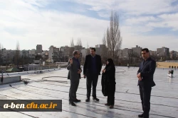 بازدید مسئولین سازمان مرکزی از پردیس بنت الهدی صدر 