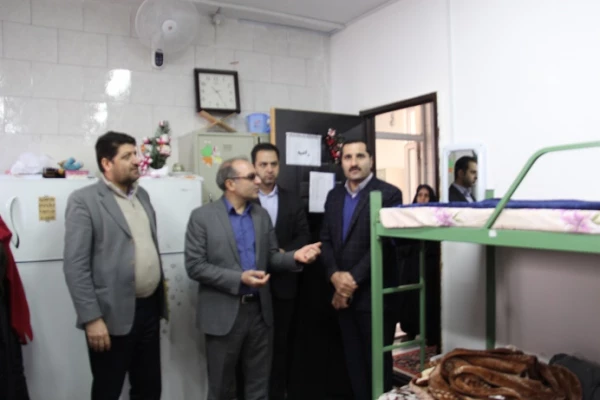 بازدید مسئولین سازمان مرکزی از پردیس بنت الهدی صدر 