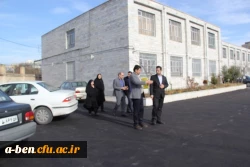 بازدید مسئولین سازمان مرکزی از پردیس بنت الهدی صدر 