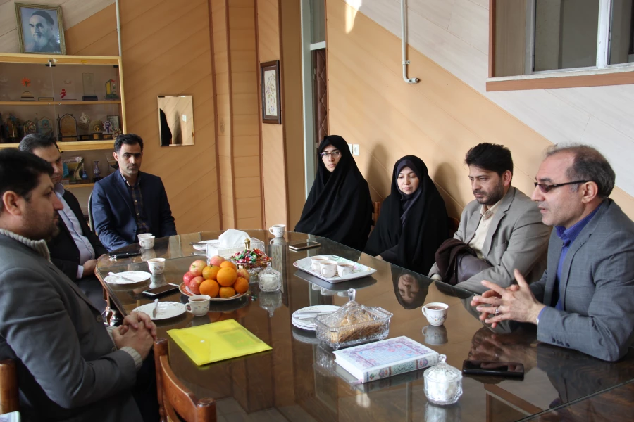 بازدید مسئولین سازمان مرکزی از پردیس بنت الهدی صدر 