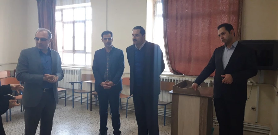 بازدید مسئولین سازمان مرکزی از پردیس بنت الهدی صدر 