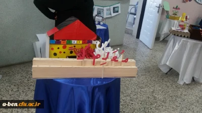 به مناسبت هفته پژوهش: 

برپایی نمایشگاه دست سازه های آموزشی 