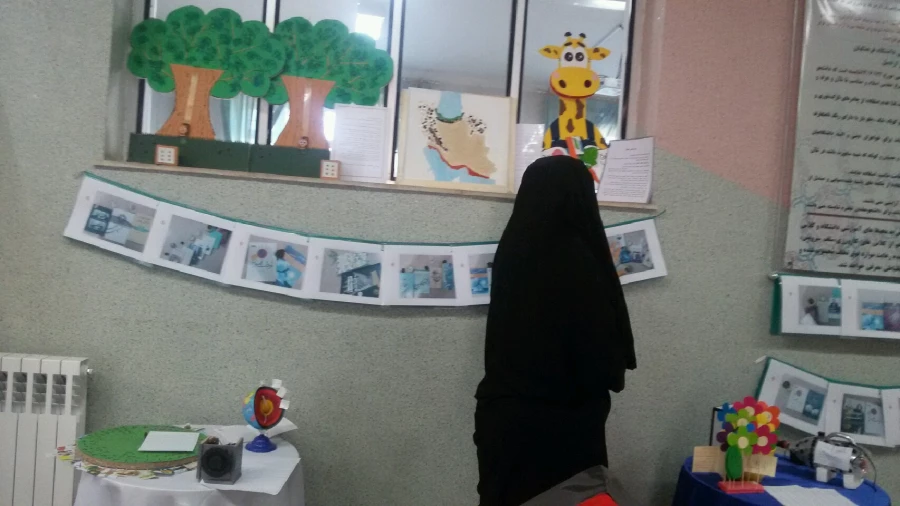 برپایی نمایشگاه دست سازه های آموزشی 