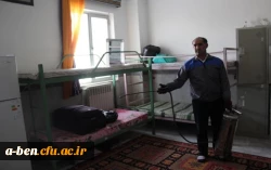 ضدعفونی و گندزدایی قسمت های مختلف پردیس بنت الهدی صدر 