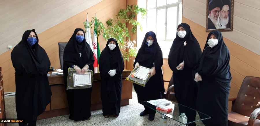 تجلیل از مسئولین آموزش پردیس بنت الهدی صدر