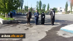 بازدید معاون هماهنگی  مدیریت امور پردیس های استان از پردیس