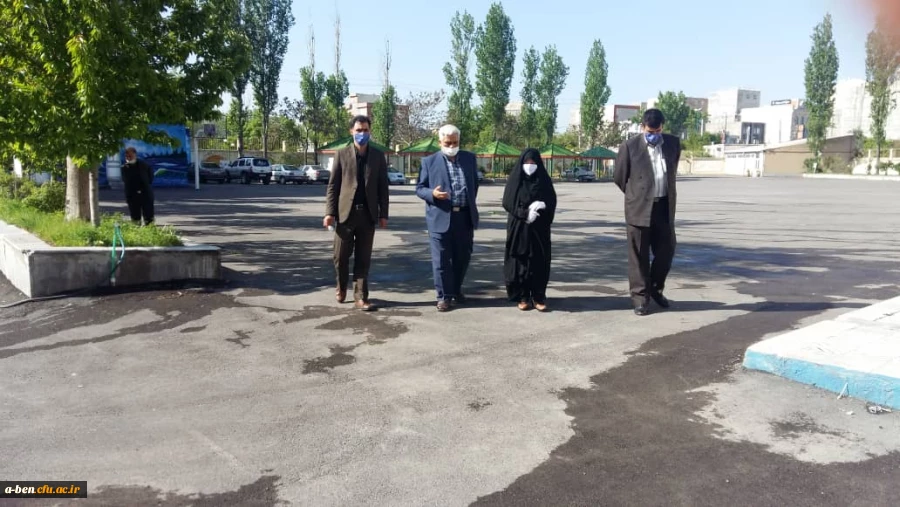 بازدید معاون هماهنگی  مدیریت امور پردیس های استان از پردیس