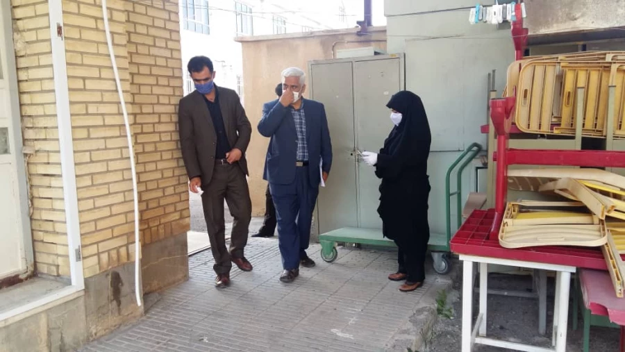 بازدید معاون هماهنگی  مدیریت امور پردیس های استان از پردیس